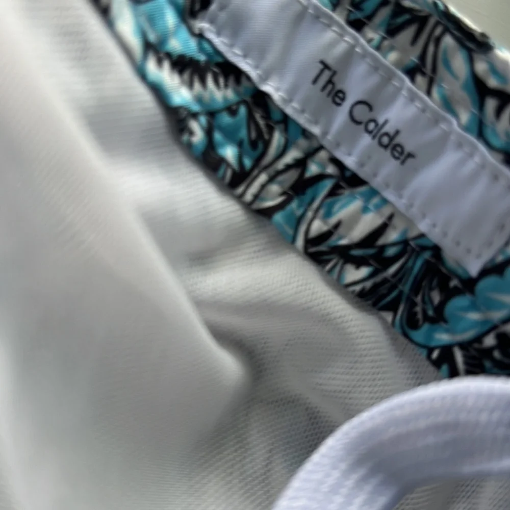 Onia Men’s Blue “The Calder” Swim Trunks Size Large
